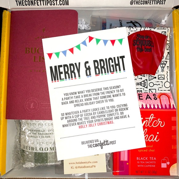 The Confetti Post Holiday Box - Brand New - Picture 9 of 11